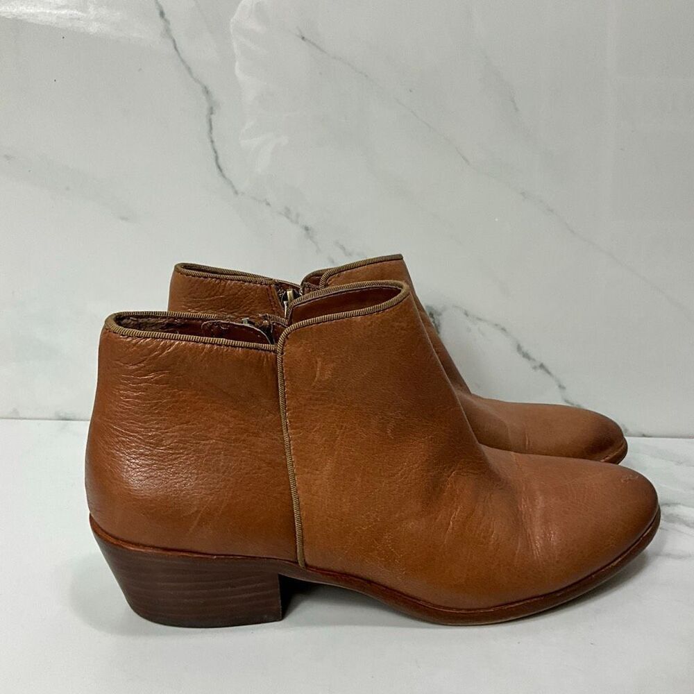 SAM EDELMAN Leather Ankle Booties - Picture 2 of 9